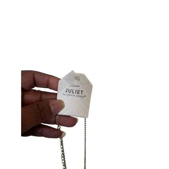 NWT Crystal Avenue Juliet Crystal Ball Necklace - Picture 4 of 5